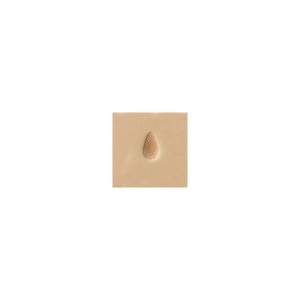 Stanta de embosare piele Craftool P212 (pear shader cu patratele) - Tandy Leather 6212-00 - Img 3