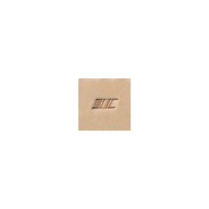 Stanta de embosare piele Craftool X498 (basketweave inclinat) - Tandy Leather 6498-00 - Img 3