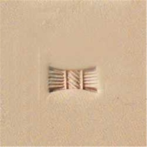 Stanta de embosare piele Craftool X513 (basketweave curbat) - Tandy Leather 6513-00 - Img 2