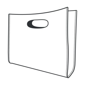 Tipar hartie plic Calico (Calico Clutch) - Tandy Leather 56418-00