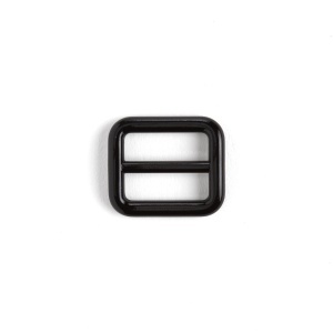 Trecatori (strap slides) negru lucios, 16-38 mm - Tandy Leather - imagine 2