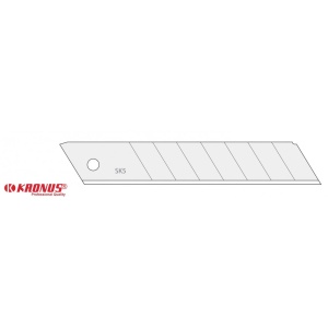 7556.1 SK5 Set 10 lame cutter segmentate 18 mm, KRONUS - Img 2