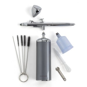 Aerograf cu acumulator Craftool All-In-One Airbrush, pentru finisarea pieilor - Tandy Leather 3940-00 - Img 2