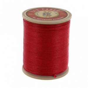 Ata de cusut piele din in cerat Fil Au Chinois WAX LINEN RETORS N°40 0,50 mm x 25 ml - Img 22