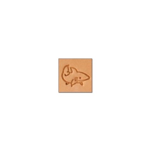 Cap de stanta de embosare 2D Craftool Mini, model rechin (Shark) - Tandy Leather 8827-00 - Img 2