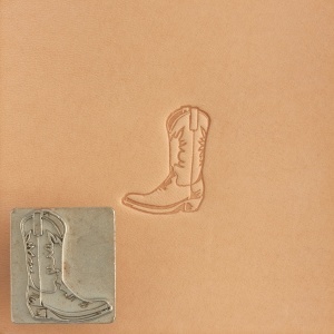 Cap de stanta de embosare 3D Craftool, model bocanc de cowboy, dreapta (Cowboy Boot (Right)) - Tandy Leather 8466-01 - Img 5