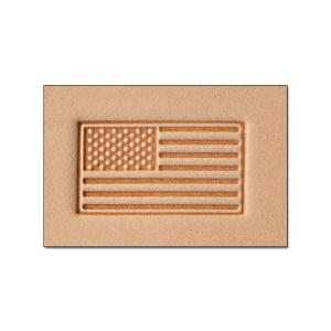 Cap de stanta de embosare 3D Craftool, model steag american (American Flag) - Tandy Leather 8580-00