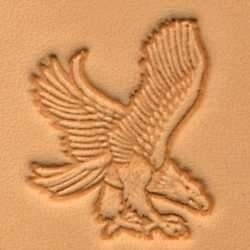 Cap de stanta de embosare 3D Craftool, model vultur, dreapta (Eagle (Right)) - Tandy Leather 88301-00 - Img 2