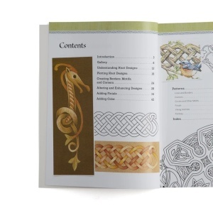 Carte Learn To Draw Celtic Designs Tandy Leather | Manual modele si tehnici desen celtic - Img 4