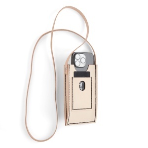 Kit borseta crossbody pentru telefon din piele vegetala Tandy Leather