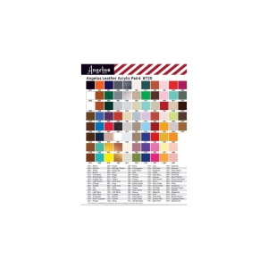 Kit complet vopsele acrilice Angelus Standard – Set 87 culori pentru piele si sneakers, 29.5 ml - Img 3
