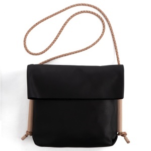 Kit geanta crossbody Madison din piele Tandy Leather, cu snur impletit - imagine 4