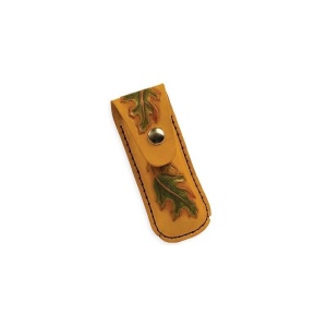 Kit husa mare pentru briceag din piele Tandy Leather, lama de pana la 11,4 cm