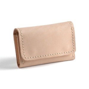 Kit portofel mic Winslow din piele vegetala Tandy Leather, cu capse, 10,8 x 7 cm - imagine 7