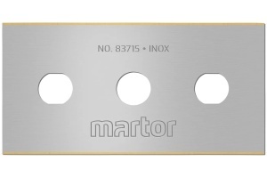 Lame industriale Martor nr. 83715, inox