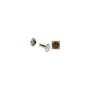 Nituri cu cap dublu, finisaj negru lucios, set 100 buc - Tandy Leather - Img 5