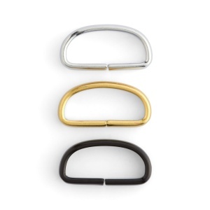 Pasanti metalici pentru curele, alama masiva, alama nichelata sau negru lucios - Tandy Leather