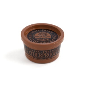 Pasta impermeabilizanta incolora Fiebing's Snow Proof Paste pentru protectia pielii netede (85 g)