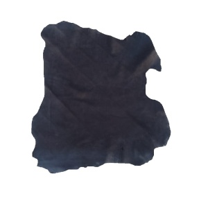 Piele Camoscio Negru pentru Proiecte Mici - Piele Naturala (cod CAM 29) - Img 2