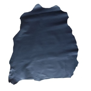 Piele Naturala Vopsita / Captuseala Albastru De Cobalt pentru Proiecte Mici