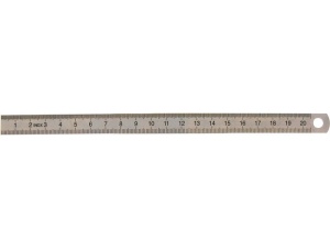 Rigla flexibila din INOX, latime 13 mm