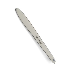 Scula de indoire si formare piele din INOX Tandy Leather | 19.5 x 2 cm - Img 4