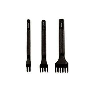 Set 3 dalti perforare pielarie, 2mm Tandy Leather - Img 2
