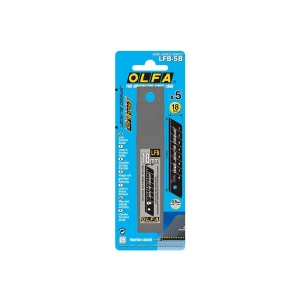 Set 5 lame cutter antiaderente 18 mm OLFA LFB-5B - Img 4