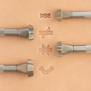 Set de stante "Sarma ghimpata" pielarie Tandy Leather - Img 1