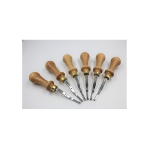Tesitor simplu de margini pentru piele, 0,4-2 mm, nr. 0-6 - Vergez Blanchard 3.747 - Img 8