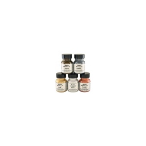 Vopsea acrilica Angelus metalizata (Metallic) pentru piele, 29.5 ml - Img 7