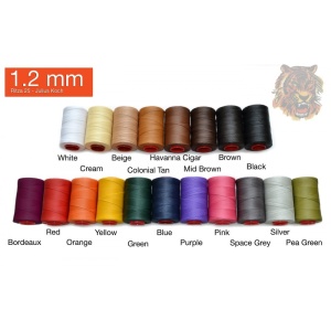 Ata de cusut piele RITZA 25 -Tiger Thread - 500ml - 1.2 mm grosime - Img 2