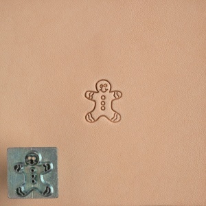 Cap de stanta de embosare 2D Craftool Mini, model omulet de turta dulce (Gingerbread) - Tandy Leather 8860-00