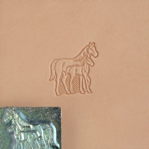 Cap de stanta de embosare 3D Craftool, model iapa cu manz (Mare & Colt) - Tandy Leather 88316-00