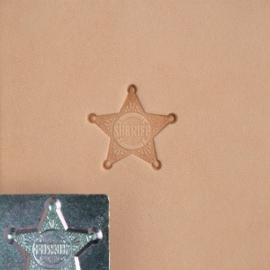 Cap de stanta de embosare 3D Craftool, model serif (Sheriff) - Tandy Leather 8594-00