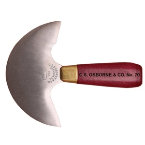 Cutit special rotund pentru pielarie 127mm CS. Osborne SUA - Img 2