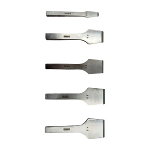 Dalta plata forjata pentru fante in piele, latime 10-40 mm - Vergez Blanchard
