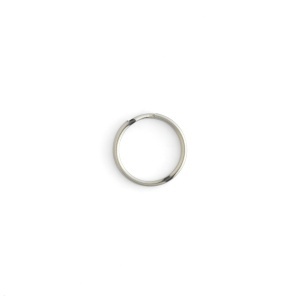 Inele despicate mici 13 si 16 mm, fara nichel, set 10 buc - Tandy Leather - imagine 4