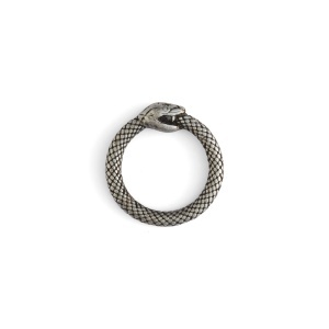 Inele O Infinity Snake (Ouroboros) 13 si 19 mm, fara nichel - Tandy Leather - imagine 2