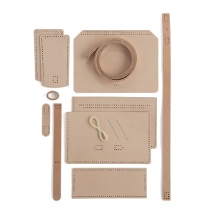 Kit geanta crossbody Flora din piele vegetala Tandy Leather, 15 x 21 x 7 cm