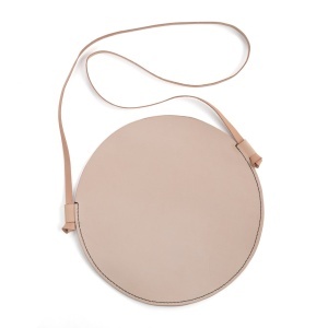 Kit geanta crossbody rotunda din piele vegetala Tandy Leather, diametru 28 cm - imagine 7