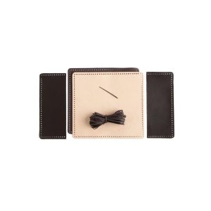 Kit husa pentru carnet de cecuri din piele Tandy Leather, 17 x 9 cm - Img 9