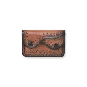 Kit portmoneu cu doua buzunare din piele vegetala Tandy Leather, cu capse - Img 9