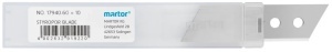 Lame pentru polistiren Martor nr. 17940, inox, set 10 buc