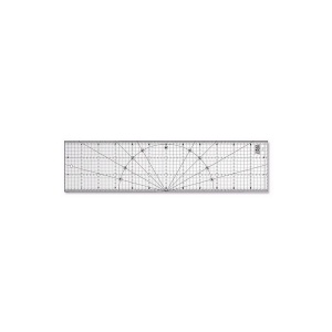 MQR Rigla gradata 15X60cm patchwork - Olfa - Img 2