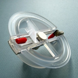 NT Cutter iC-1500P Cutter Circular Transparent Taiere Circulara 1.8-17cm - Img 3