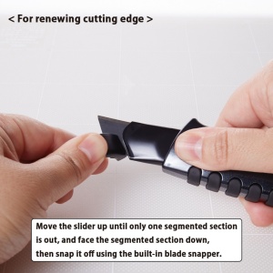 NT Cutter PMGL-EVO2R Cutter Metalic Premium Rubber 18mm - Img 8