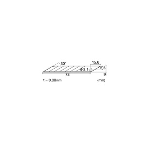 NT Cutter Set INOX 9mm + 10 Lame - Img 4