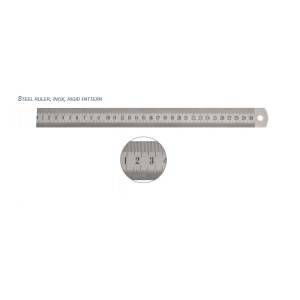 Rigla rigida din INOX, latime 30 mm, KLASS - Img 1