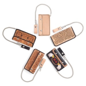 Sablon acrilic portofel Biker (Biker Wallet) - Tandy Leather 58042-00 - imagine 5